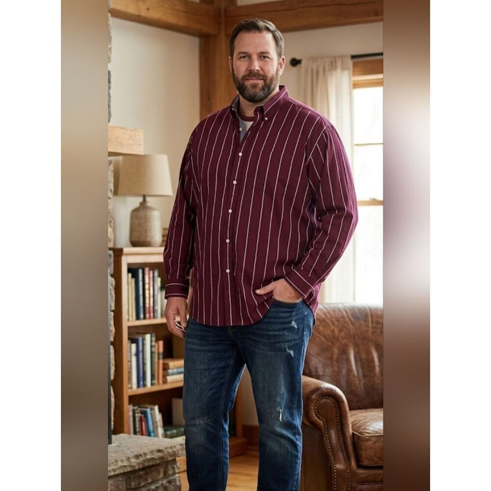 Ivy Crew Classics Shirt Sz XXL Maroon
